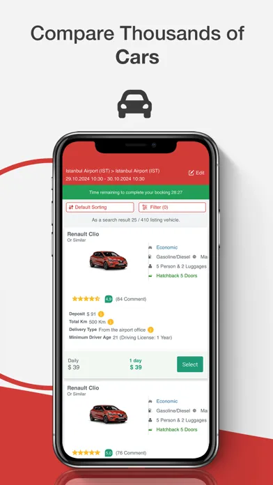 obilet: Otel Uçak Otobüs Araç স্ক্রিনশট