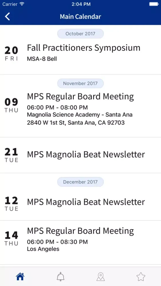 Capturas de tela do Magnolia Public Schools
