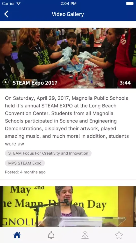 Capturas de tela do Magnolia Public Schools