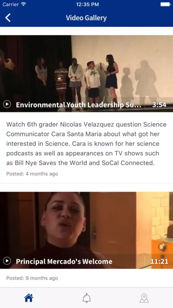 Capturas de tela do Wilmington Middle School SM