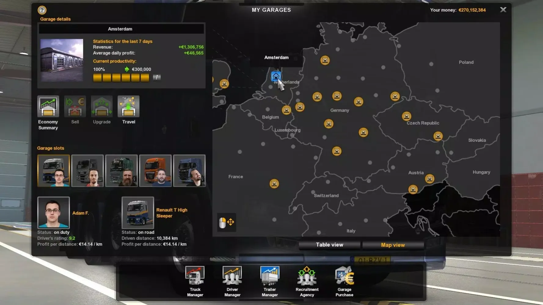 Euro Truck Simulator 2 スクリーンショット