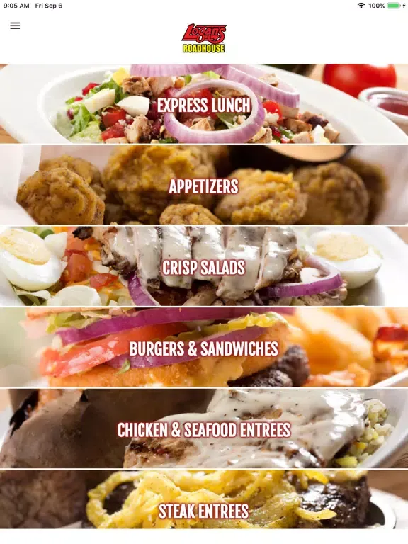 Capturas de tela do Logan's Roadhouse Carolinas iPad 