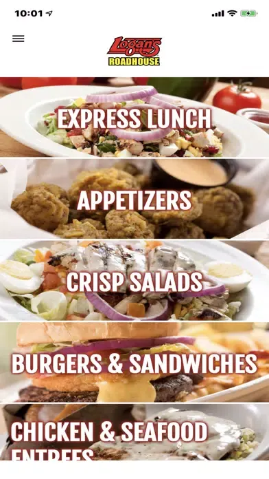 Capturas de tela do Logan's Roadhouse Carolinas