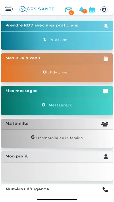 GPS Santé RDV médicaux Ekran Görüntüleri