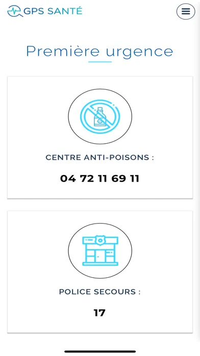 GPS Santé RDV médicaux Ekran Görüntüleri