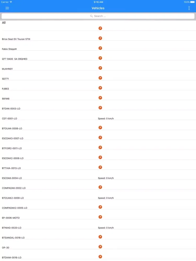 IPFleet iPad  Screenshots