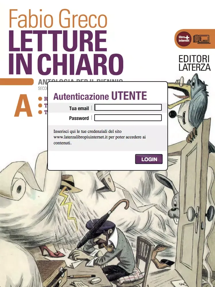 Capturas de tela do Fabio Greco - Letture in chiaro. Antologia per il biennio - Vol. A - Editori Laterza iPad 