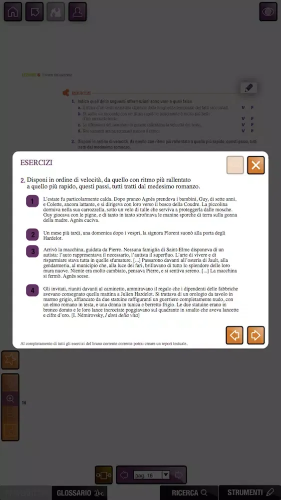 Capturas de tela do Fabio Greco - Letture in chiaro. Antologia per il biennio - Vol. A - Editori Laterza