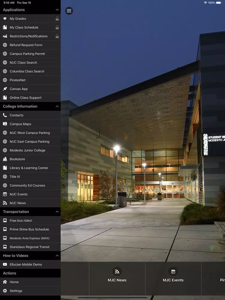 Modesto JC iPad  Screenshots