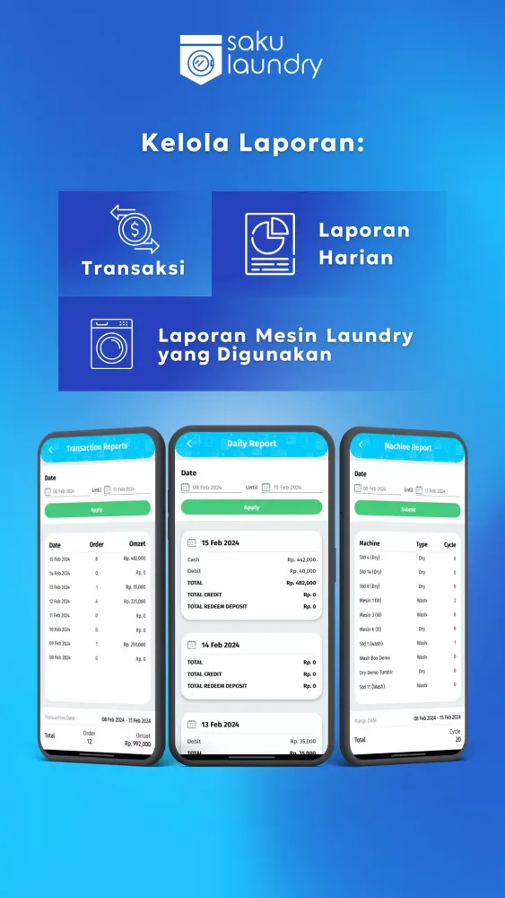 Captures d'écran de Saku Laundry