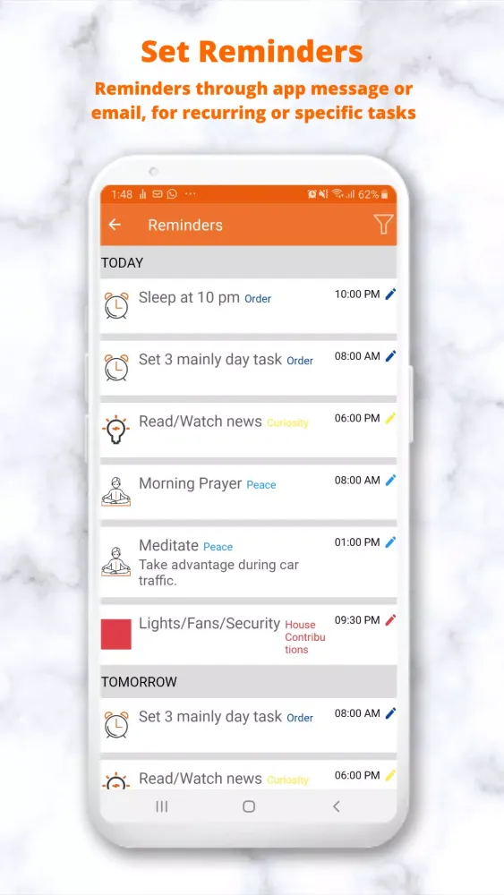 Tangkapan layar I Am Better - Habits & Planner