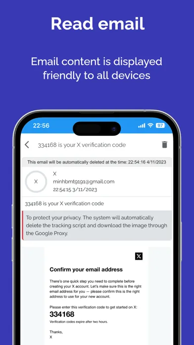 Temp Mail by tmailor.com سکرین شاٹس