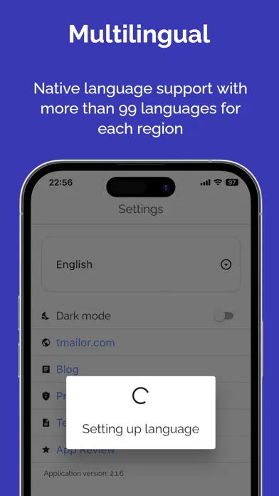Temp Mail by tmailor.com سکرین شاٹس