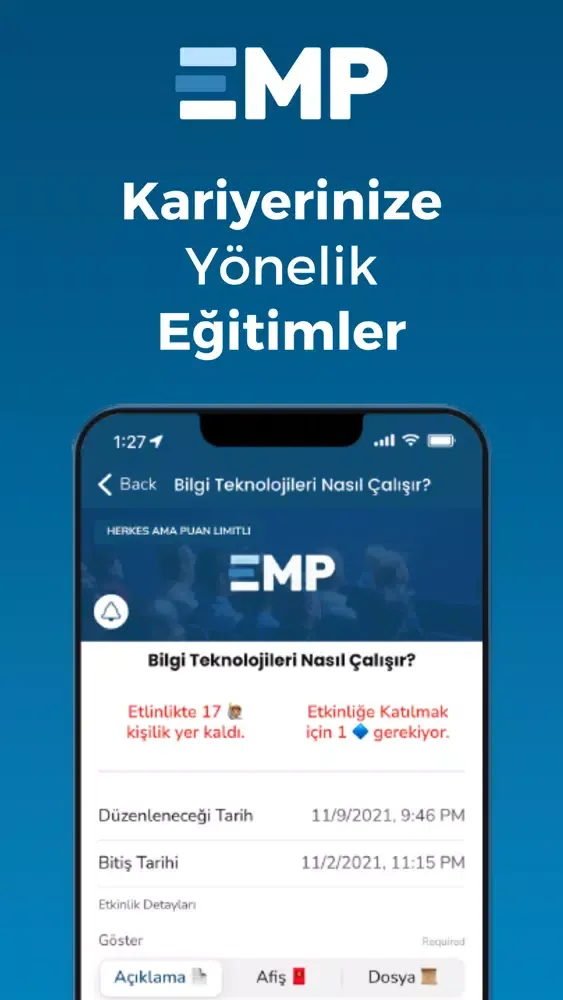 EMP Mobil Screenshots