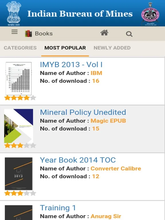 Capturas de pantalla de IBM E Book Reader iPad 