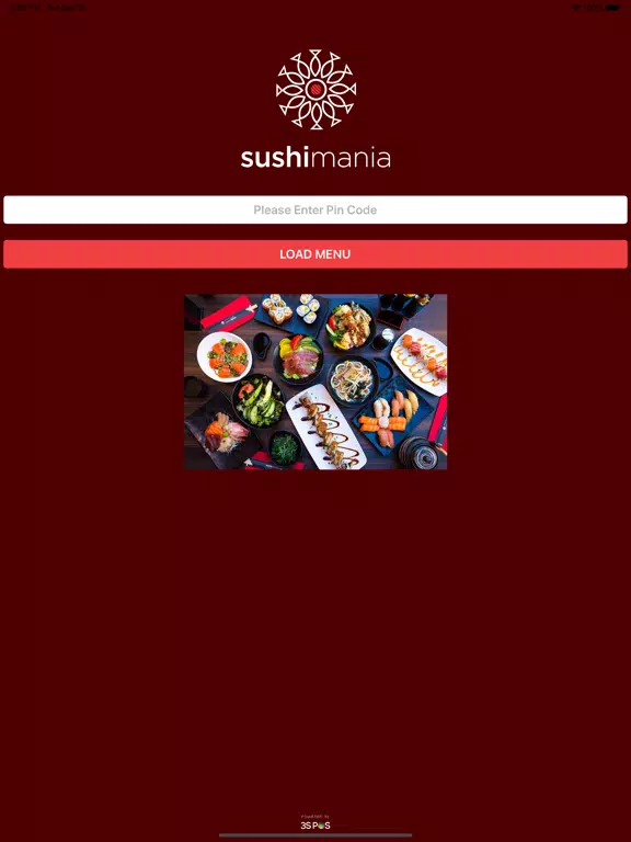 ภาพหน้าจอของ Table Ordering iPad 