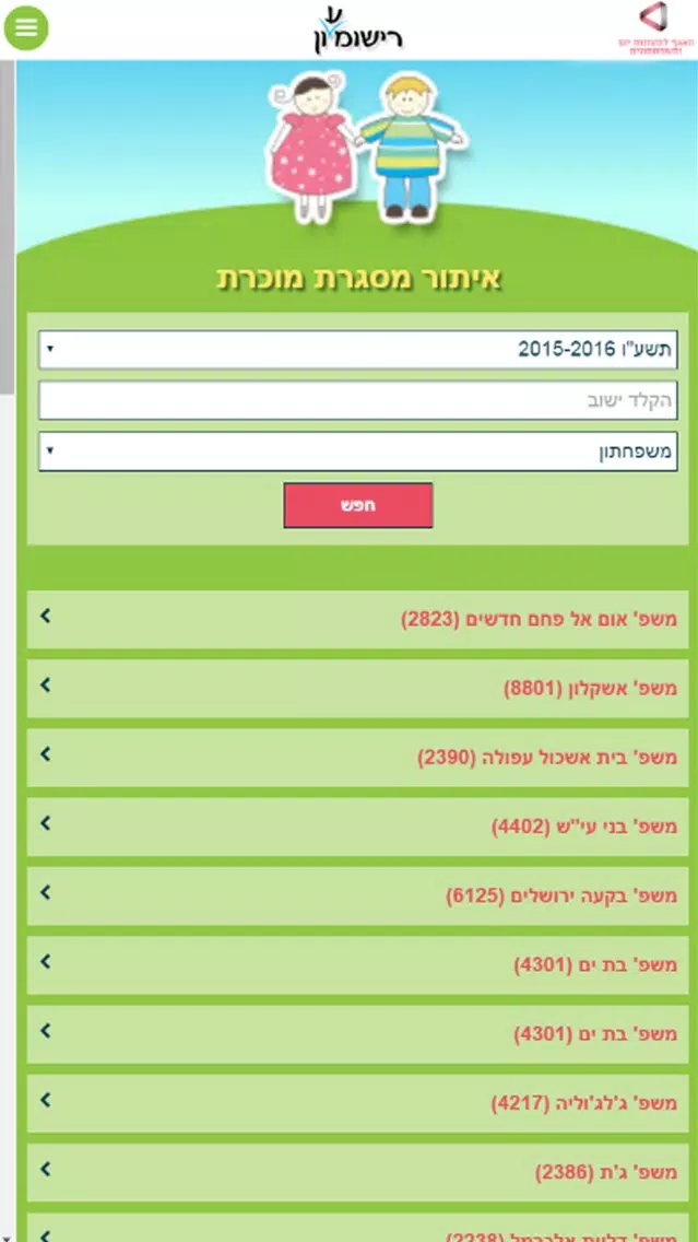 רישומ(ע)ון سکرین شاٹس