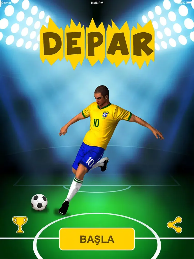 Capturas de pantalla de Depar - Futbol Koşu iPad 