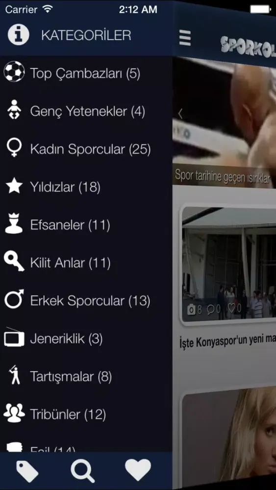 Sporkolik - Goller, maçlar, skorlar, futbol özet स्क्रीनशॉट