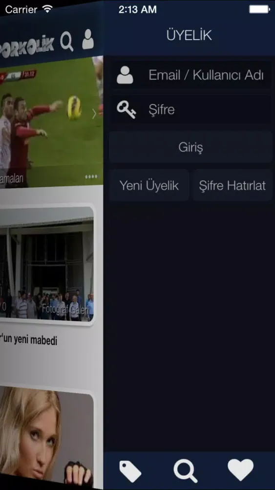 Sporkolik - Goller, maçlar, skorlar, futbol özet स्क्रीनशॉट