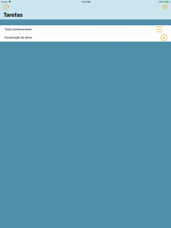 Capturas de pantalla de GIS Coletor iPad 