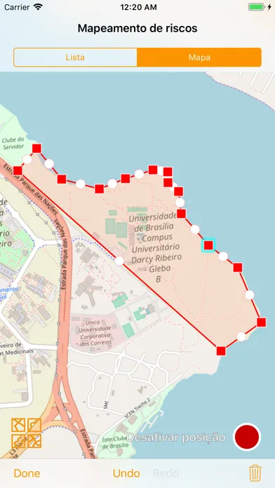 Capturas de pantalla de GIS Coletor