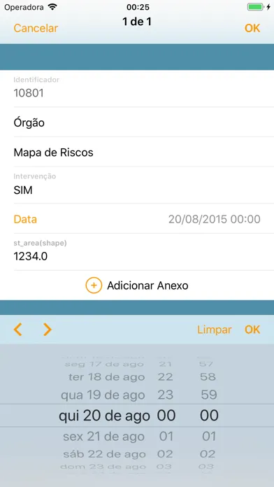 Capturas de pantalla de GIS Coletor