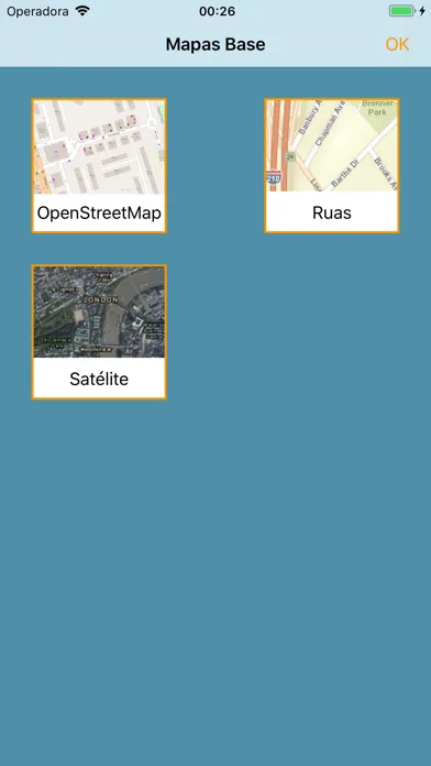Capturas de pantalla de GIS Coletor