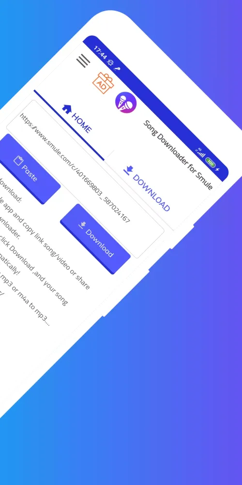 Song downloader for Smule Ekran Görüntüleri