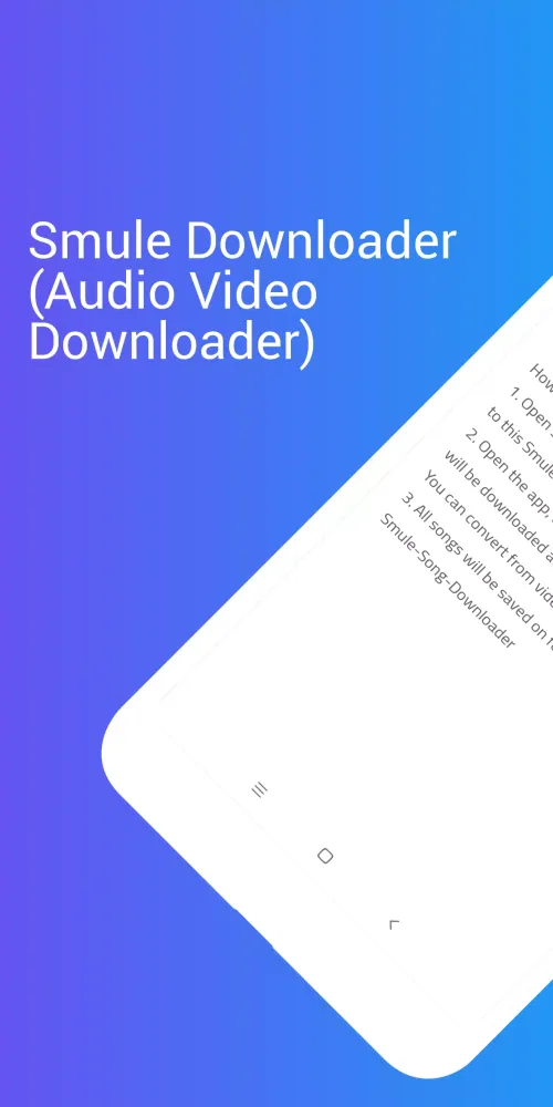 Song downloader for Smule Ekran Görüntüleri