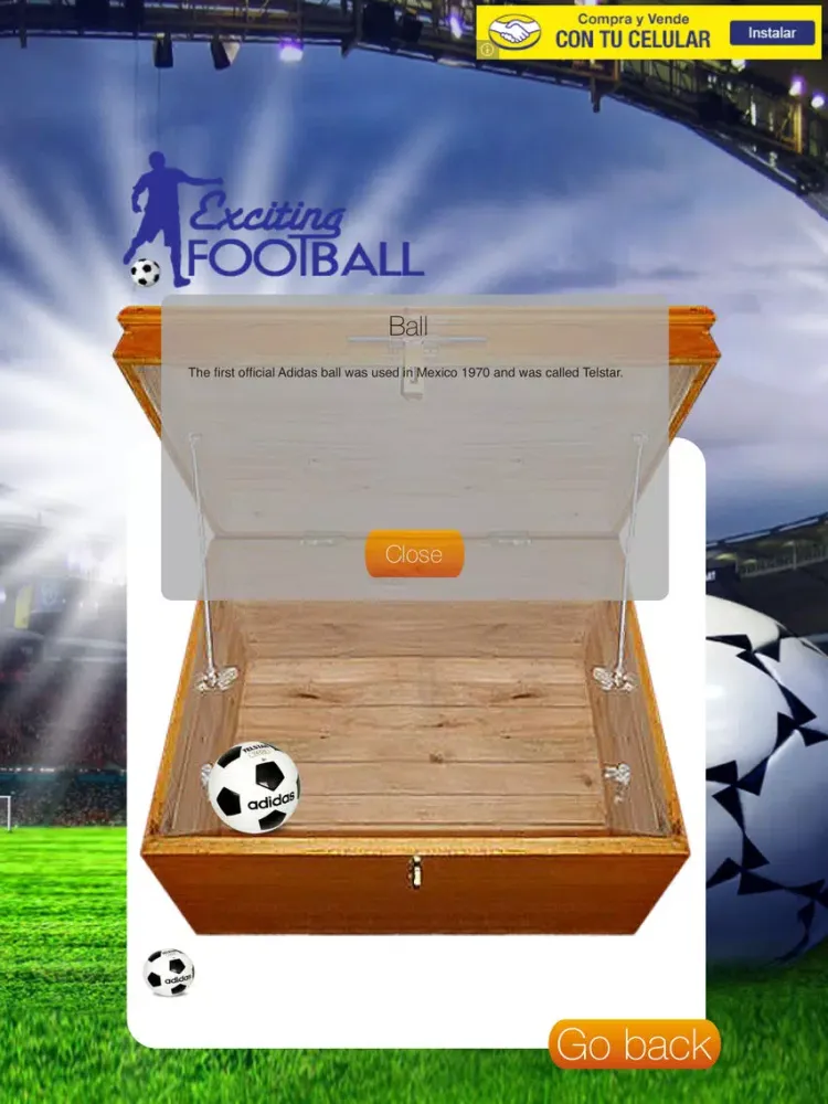 Exciting Football Trivia iPad  Screenshots