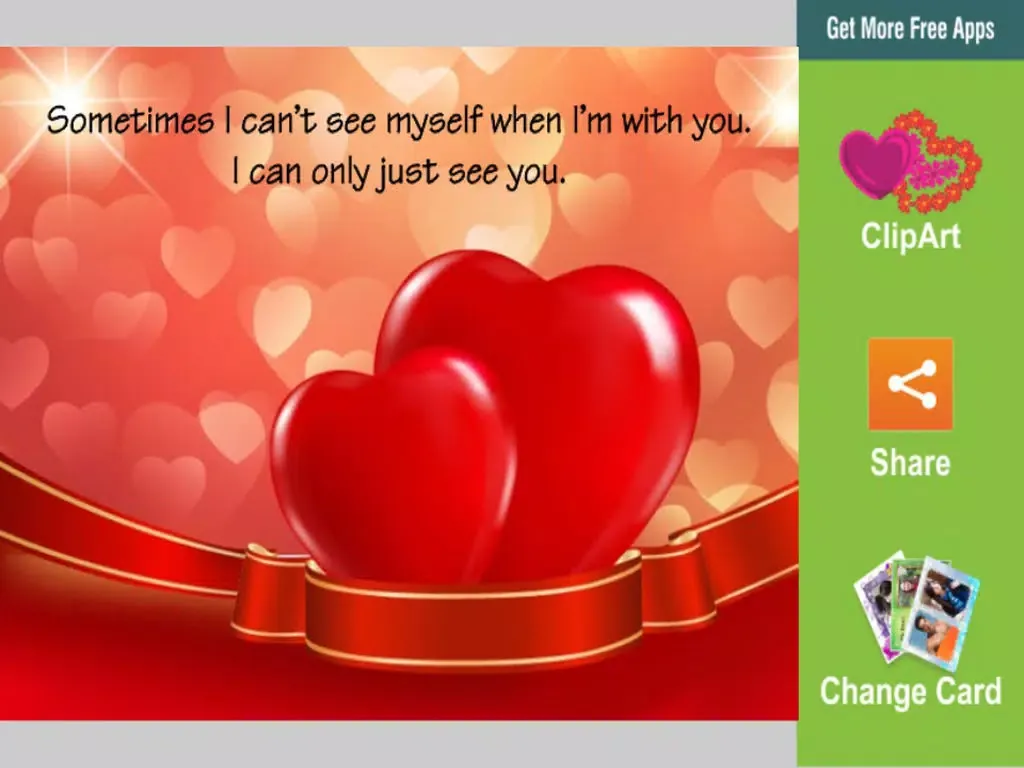 Love Message ecards & Greetings iPad  Screenshots