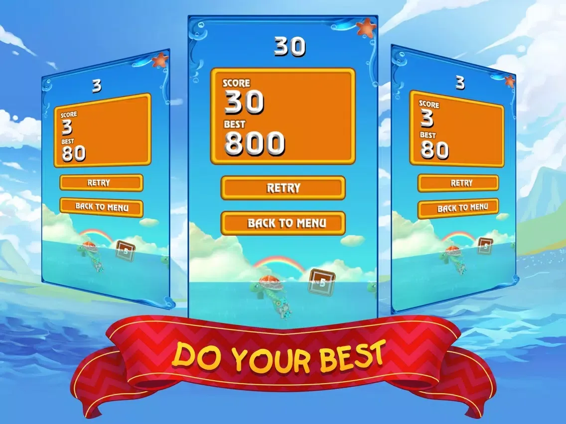 تصاویر Tap Tap Jump: Turtle Island iPad 
