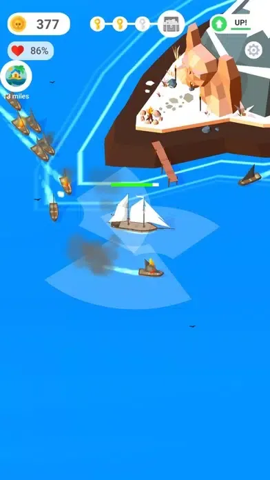 Capturas de tela do Pirates Idle