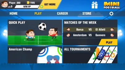 Captures d'écran de Mini Football Head Soccer
