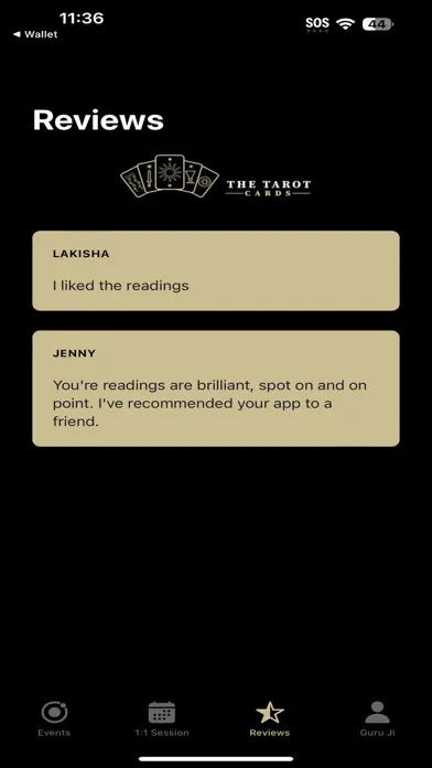 My Tarot Reader Screenshots
