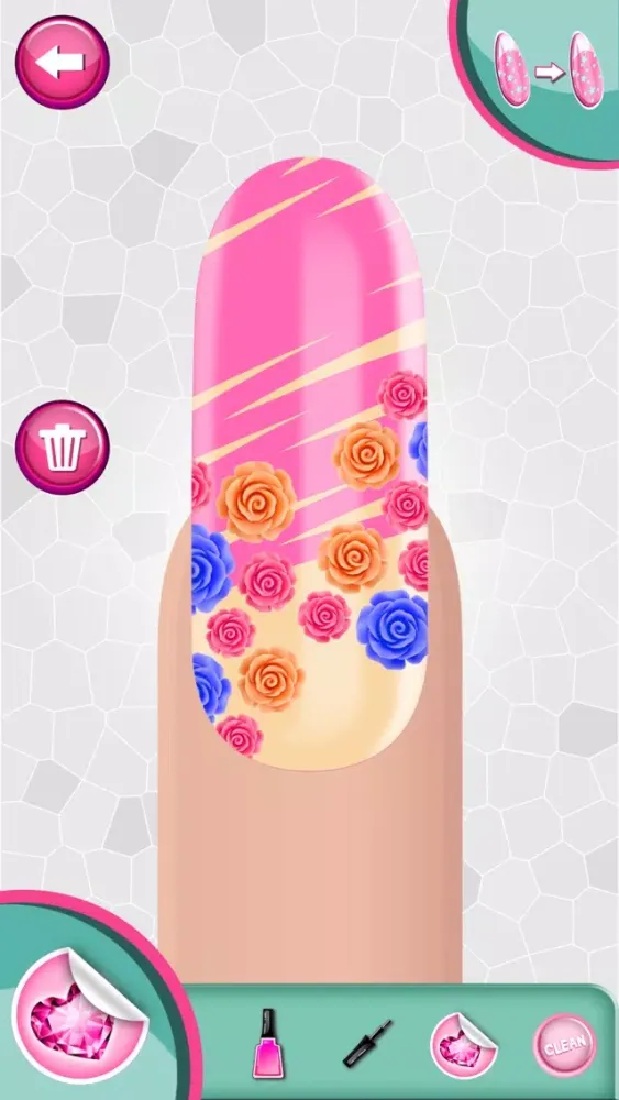 Nail Makeover Girls Game: Virtual beauty salon - Nail polish decoration game Screenshots