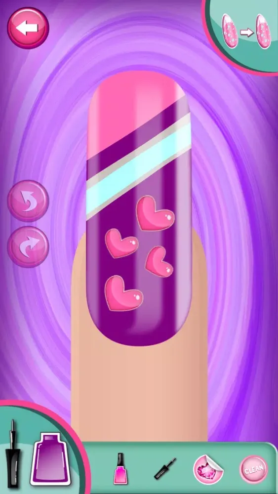 Nail Makeover Girls Game: Virtual beauty salon - Nail polish decoration game Screenshots