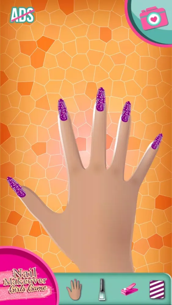 Nail Makeover Girls Game: Virtual beauty salon - Nail polish decoration game Screenshots