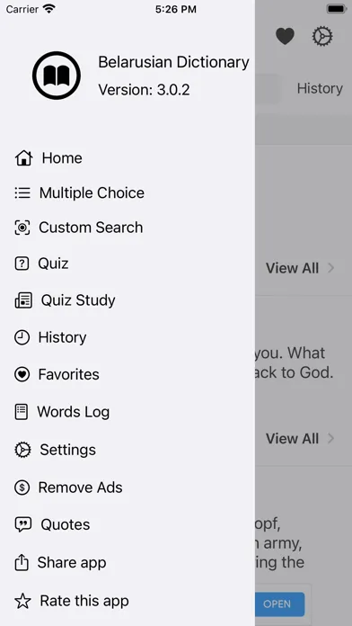 Capturas de pantalla de Smart Belarusian Dictionary