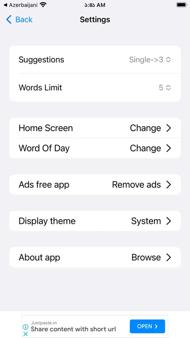 Captures d'écran de Smart Haitian Dictionary