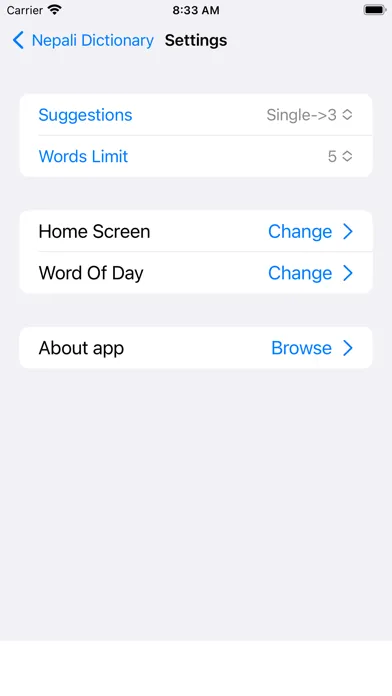 Smart Nepali Dictionary Screenshots