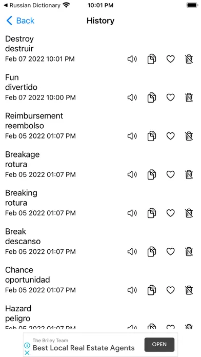 Screenshot di Smart Spanish Dictionary