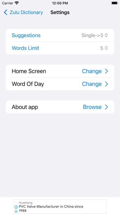 Smart Zulu Dictionary Screenshots