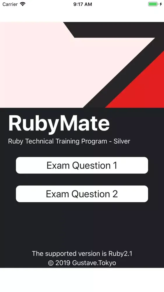 Ảnh chụp màn hình của RubyMate - Silver