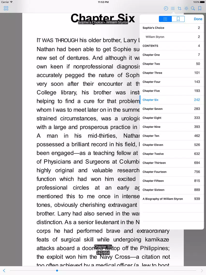 Modern Library Top 100 Novels iPad  Screenshots