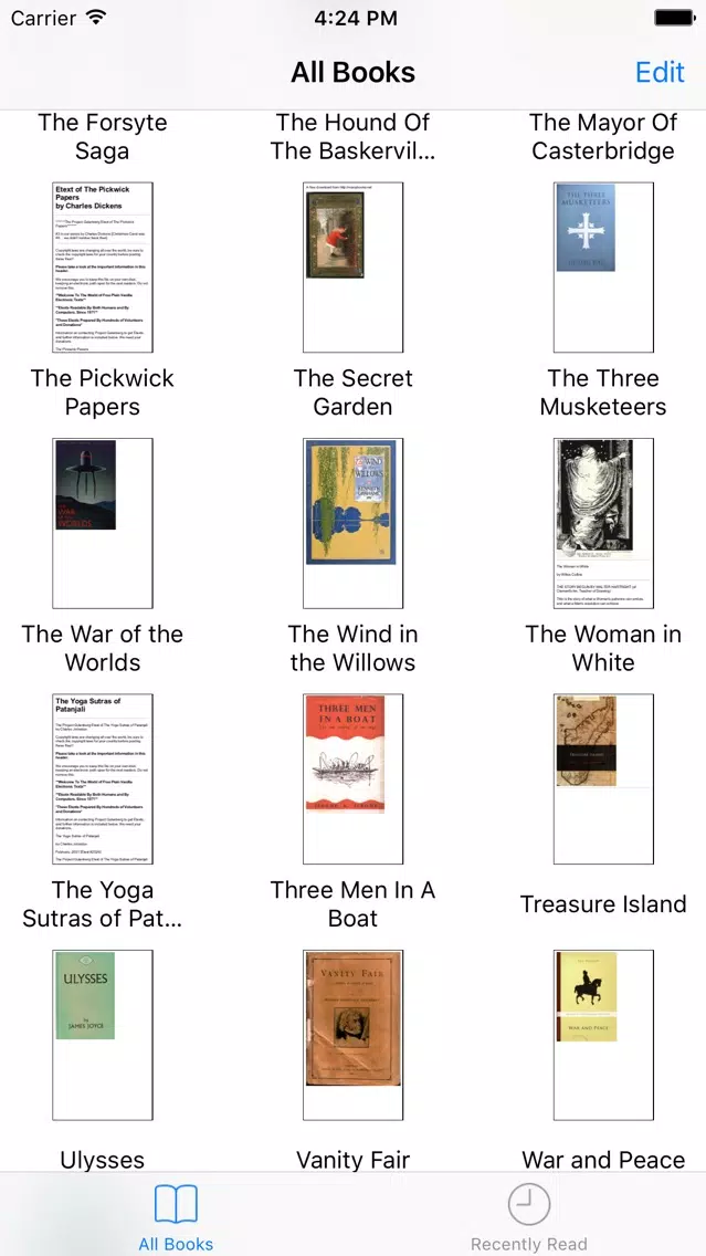 Modern Library Top 100 Novels Screenshots