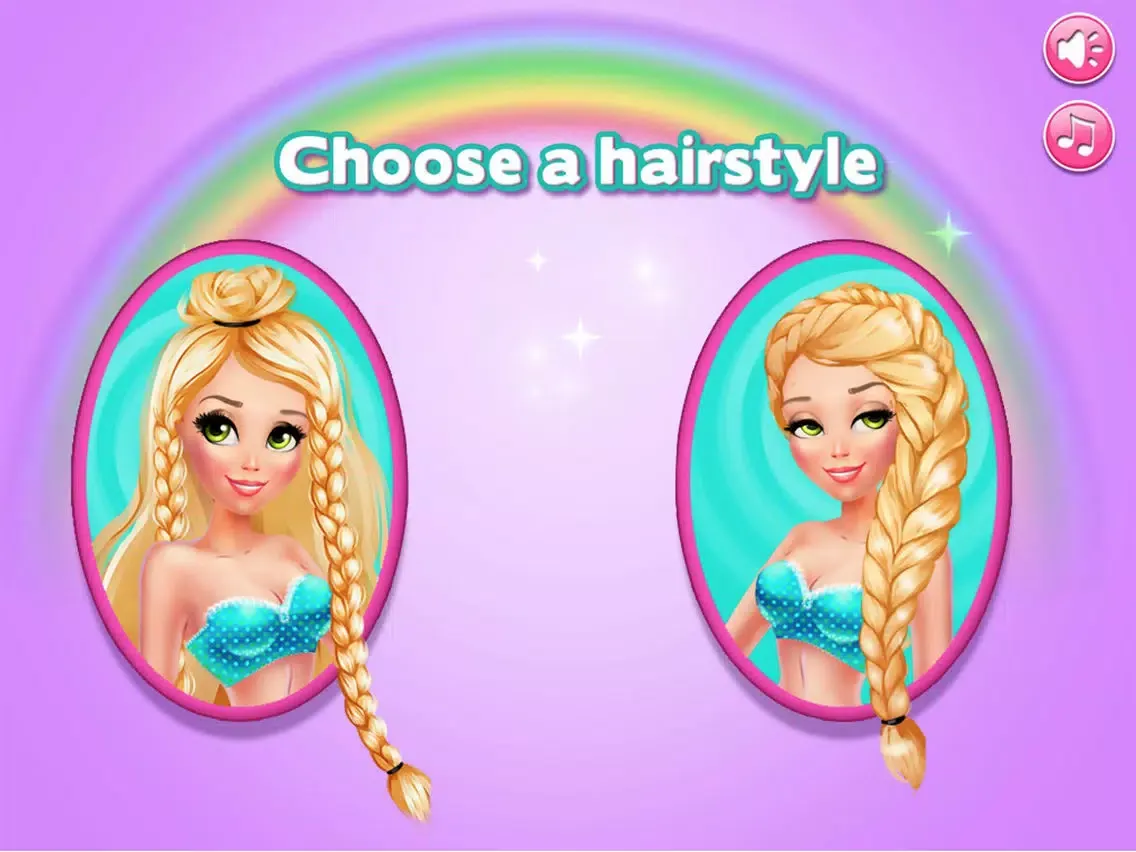 Zrzuty ekranu Modern Princess Rainbow Trends iPad 