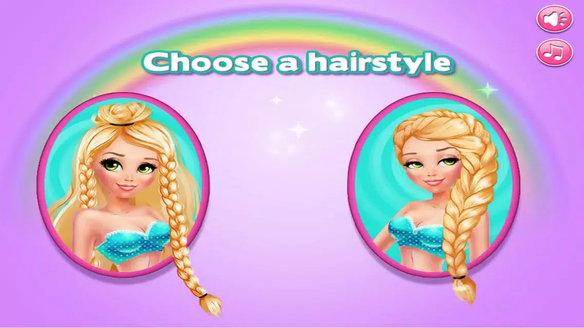 Zrzuty ekranu Modern Princess Rainbow Trends