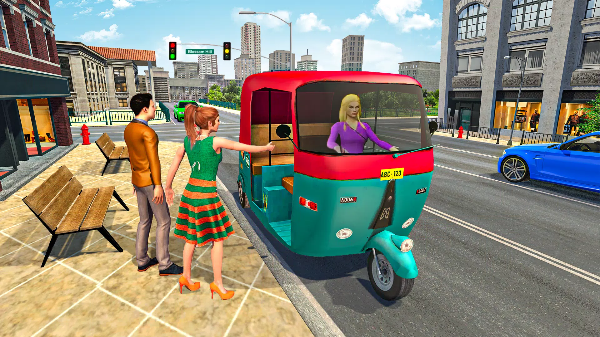 Tuk Tuk Auto Rickshaw Game 3d Screenshots